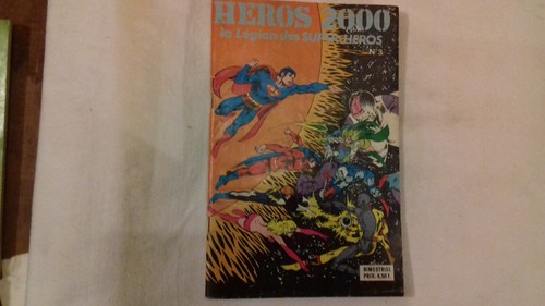 HEROS 2000 la légion des super-héros (batman , superman....)1979 (187 R11) - Foto 1 di 4