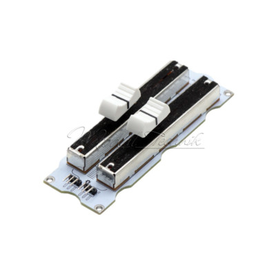 Double Row Sliding Linear Potentiometer Simulation Electronic Block Module 10K