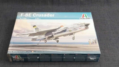ITALERI - Vought F-8E CRUSADER Model Kit 1/72 - NEW Factory Sealed