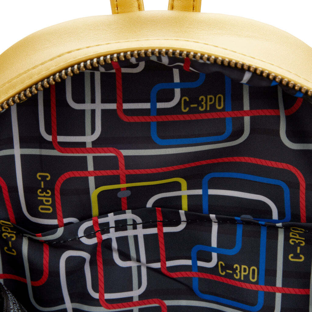 2022 Galatic Convention Star Wars Celebration 2022 - C-3PO Cosplay Mini Backpack 2022 Galatic Convention Star Wars Celebration 2022 - C3PO  main image 2