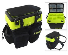 Sea Fishing Seat Box & Rucksack SEA MAX RODDARCH Tackle Box Back pack Ruck Sack
