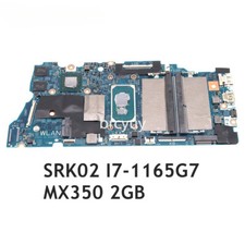 For DELL inspiron 17 7706 2-in-1 Motherboard I7-1165G7 CPU 19829-1 MX350 2GB