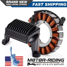 Magneto Stator Coil & Voltage Regulator Rectifier For Harley Dyna 2008-2016