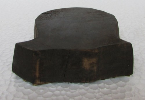 Estampilla de bloque vintage tallada a mano de madera y latón impresión coleccionable  - Imagen 6 de 10