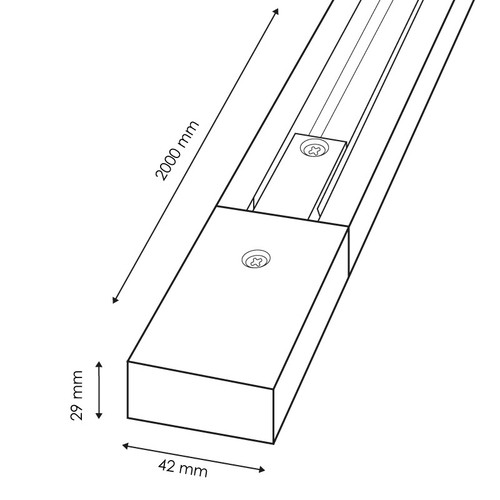 Binari elettrificati barre monofase 220V / 230V ed accessori per Faretti 220V - Foto 5 di 25