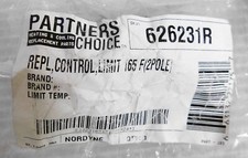 Partners Choice Nordyne 626231R Limit Switch 165F 2Pole