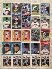 Matt Williams(HUGE 50 Card Lot)inc (2)1988 Topps /Score and Donruss Rookie Cards