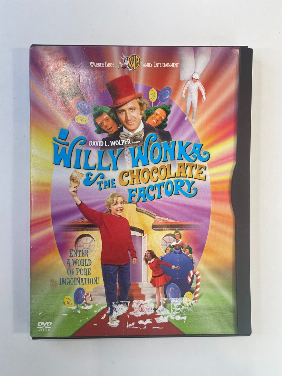 Willy Wonka and the Chocolate Factory (DVD, Standard Version, G