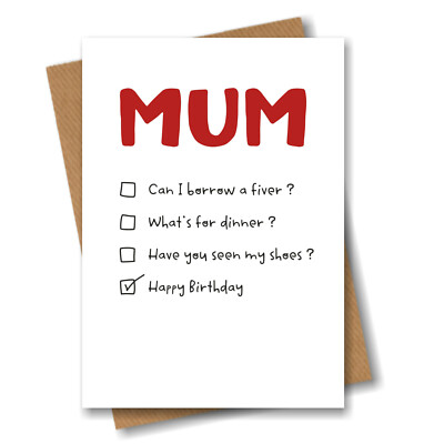 Funny Happy Birthday Mom Jokes Funny Birthday Cards For Mum | Jolly