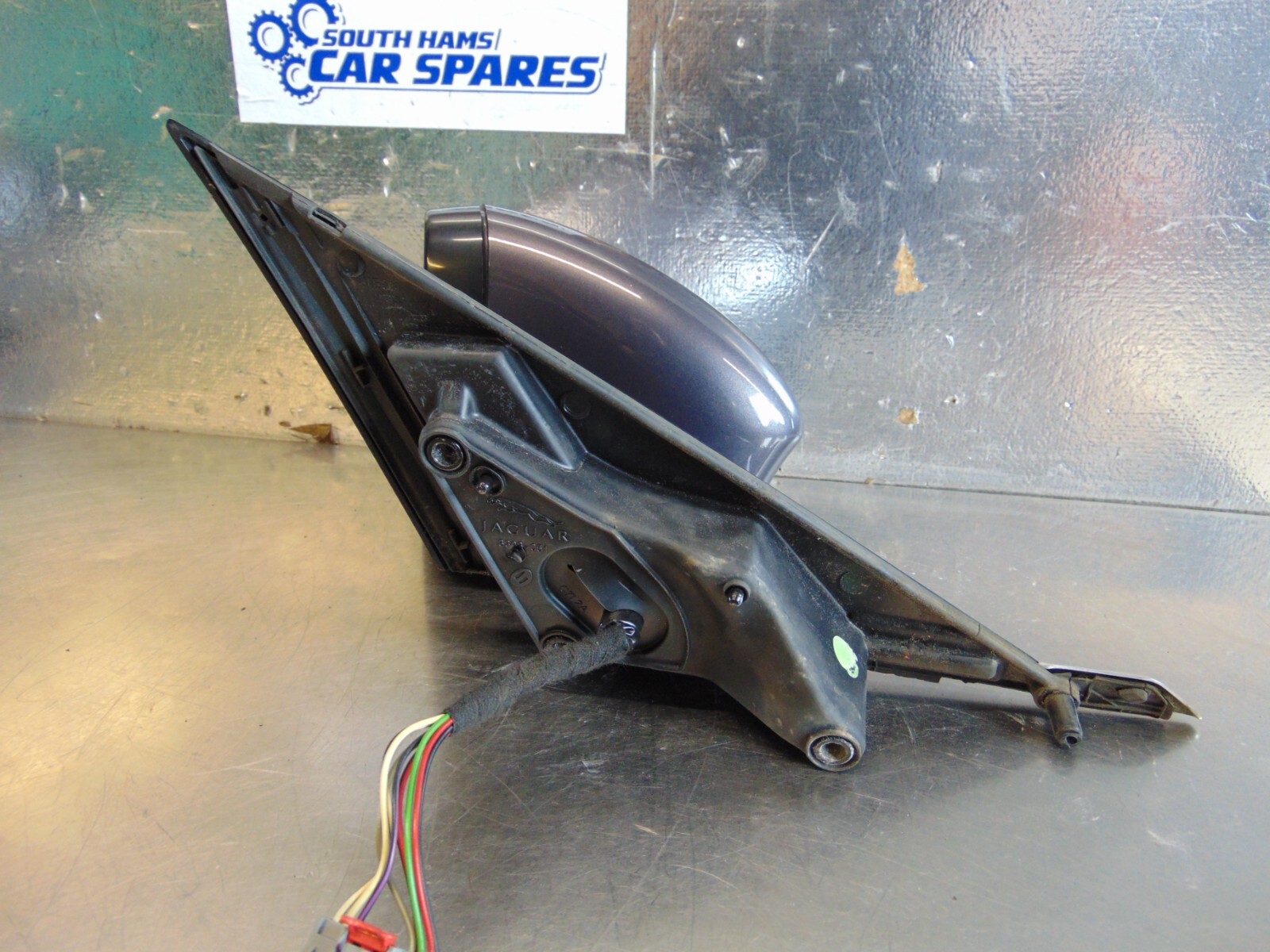 Jaguar XF Wing Mirror 0711 Passenger Left electric 8 pin LMN Pearl Grey eBay