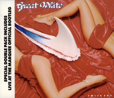 GREAT WHITE Twice Shy / Live At The Marquee ( 2 CD 1989 Capitol Rec. )