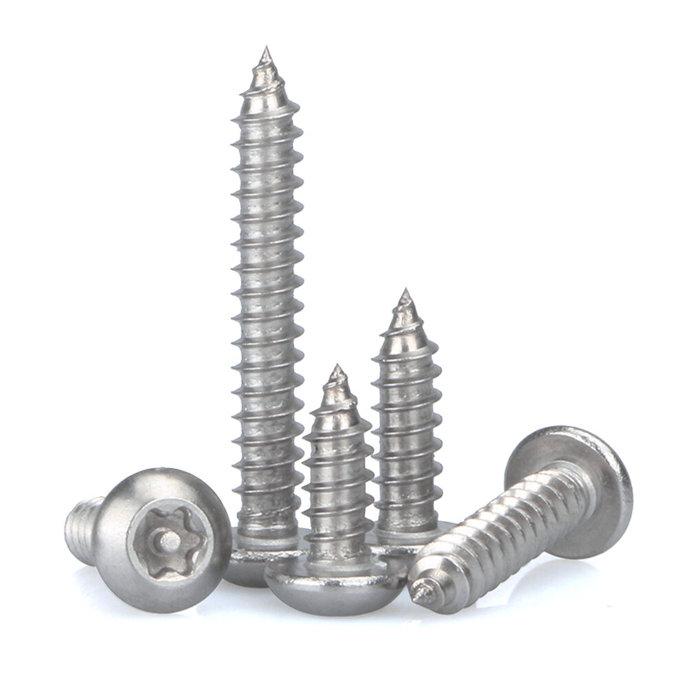 M4.8 304 Stainless Steel Torx Pan Head Security Tapping Screws