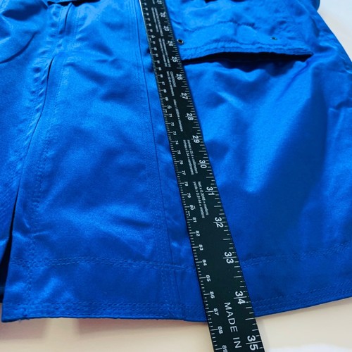 Terry Lewis Belted Cobalt Blue Trench Coat Size M Retro 80s Vintage Chic RARE - Picture 11 of 19