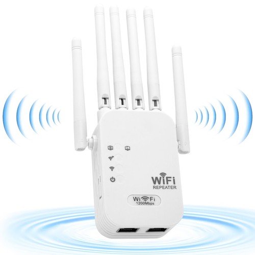 Amplificateur de signal d'extension WiFi amplificateur WiFi double bande 1200...