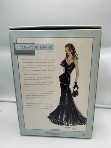 Barbie DIVINE BRUNE NRFB COLLECTOR 2003 RARE - Foto 5 di 6