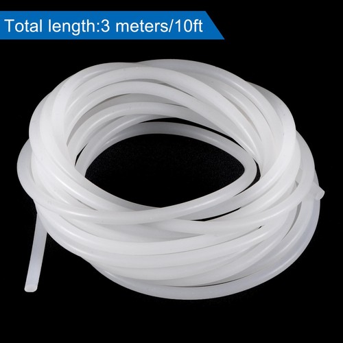 Silicone Bending Insert Hard Tube 1/8" 10ft White Soft for Water Cooling - Zdjęcie 2 z 6