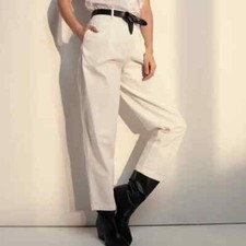 Aritzia Wilfred Free Day Off Pants 10 White