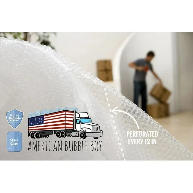 Official Sealed Air Bubble Wrap - American Bubble Boy (300' Medium (5/16") - Image 3 of 4