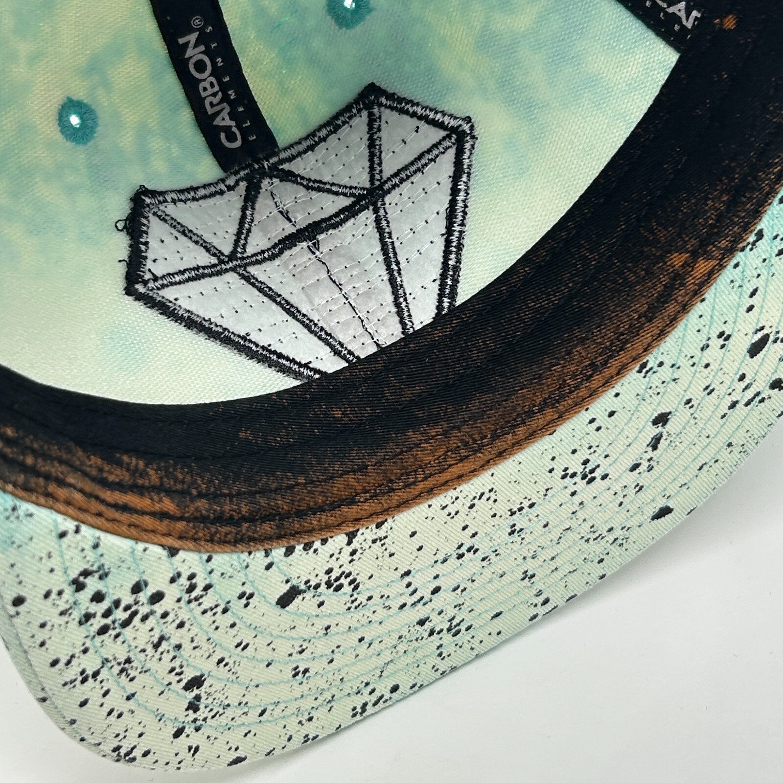 Carbon Elements Trucker Hat Baseball Cap Logo Str… - image 5