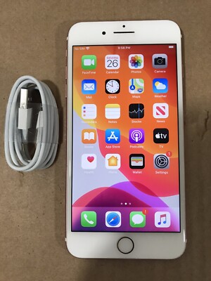 Apple iPhone Plus-32GB Rose Gold (Unlocked) A1784  (GSM)(AT&T/T-Mobile)#1170