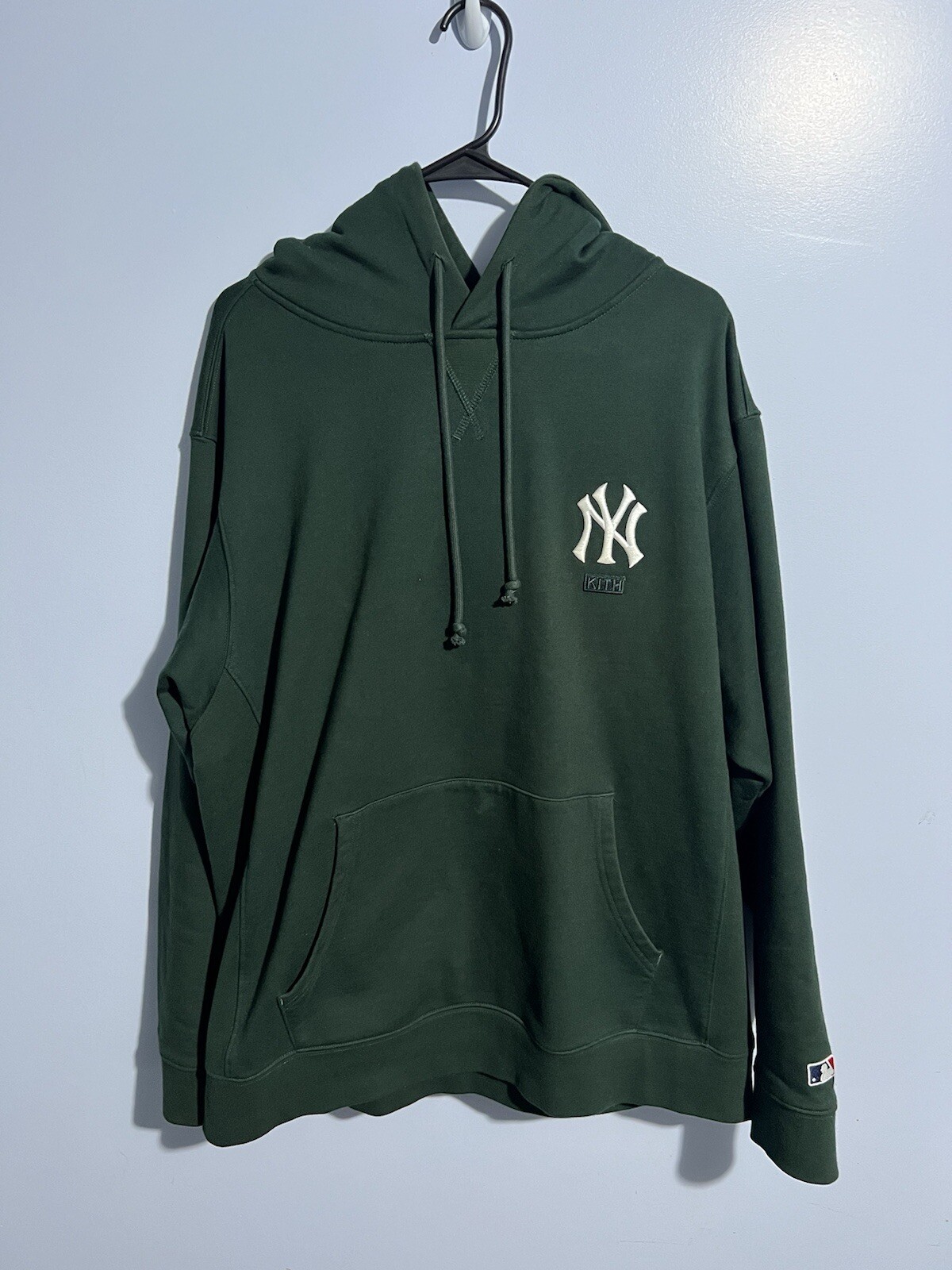 Kith NY Yankees Green Hoodie XL Essential Streetwear Pullover