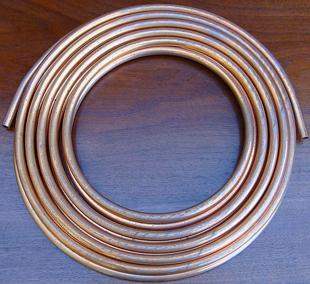 25' ft New 3/8" Heavy Wall Type K Copper Tubing .375 Bowman USA