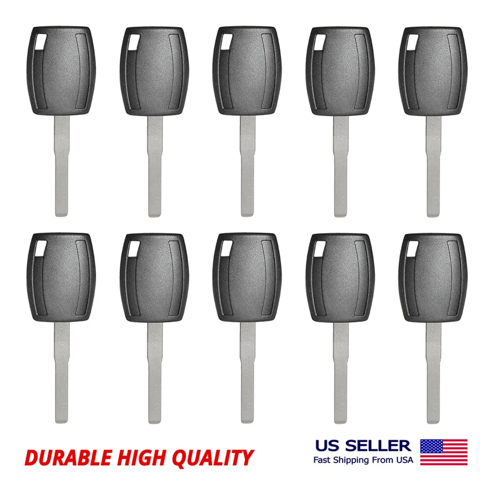 10X Carcasa de llave transpondedor con hoja para Ford con soporte para astillas alta calidad Foto 2 de 2