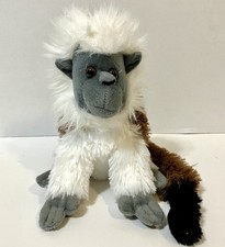 Wild Republic Cotton Top Tamarin Monkey Zoo Animal Plush Long Tail Realistic