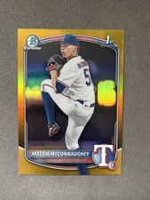 2025 Bowman Draft Chrome Mason McConnaughey #BDC-117 Gold Refractor /50 🔥📈