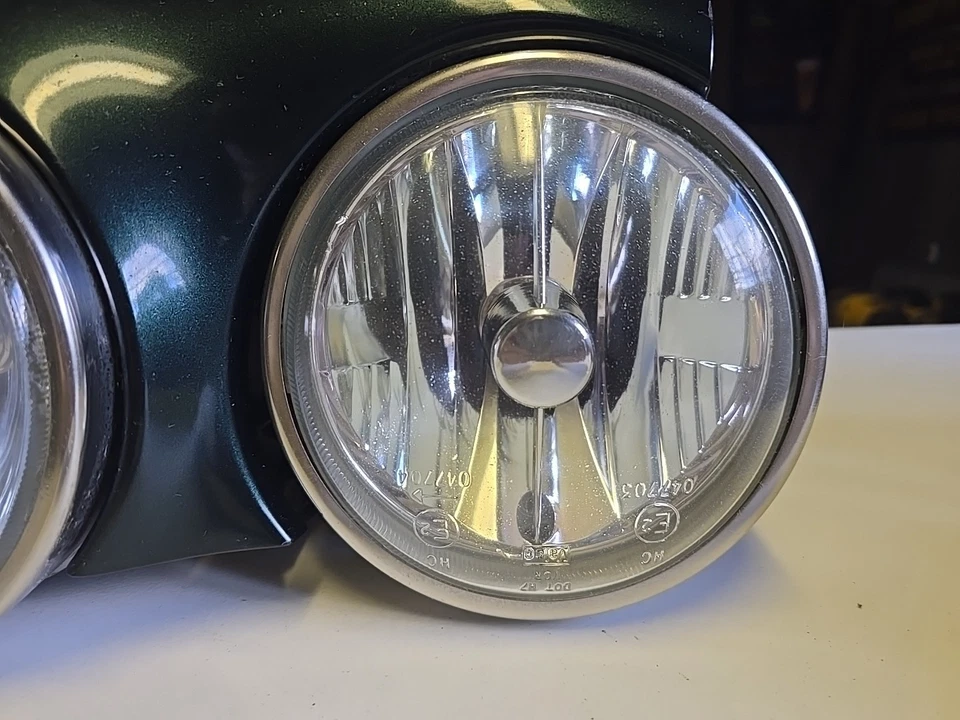 Conjunto de faros Jaguar XJ8 XJR 2004-2007 lado del pasajero derecho halógeno Foto 2 de 4