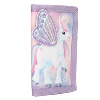 Depesche 13418 Ylvi Portemonnaie Lila Einhorn Motiv FlüGel GeldböRse