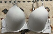 DKNY Women's Logo Printed Underwire T-Shirt Bra DK3151 GRAY Size 36C