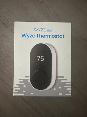 Wyze WTHERM Smart Thermostat 24V Central HVAC Wi-Fi Programmable App Control