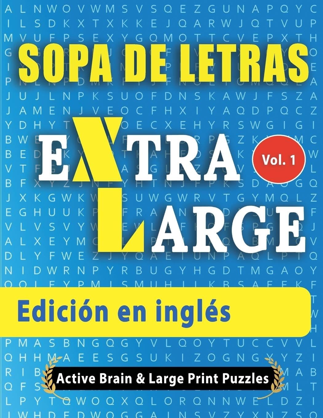 Active Minds & Large Prints Sopa de Letras - Edición en inglés (Tascabile)