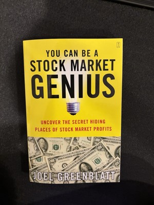 You Can Be a Stock Market Genius: Uncover the Secret Hiding Places of Sto - GOOD
