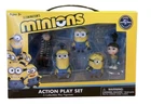 Universal Studios Minions Despicable Me 5-Figure Action Play Set Toy New Sealed