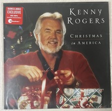 KENNY ROGERS CHRITMAS IN AMERICA LP RED VINYL 180 GRAM LIMITED EDITION
