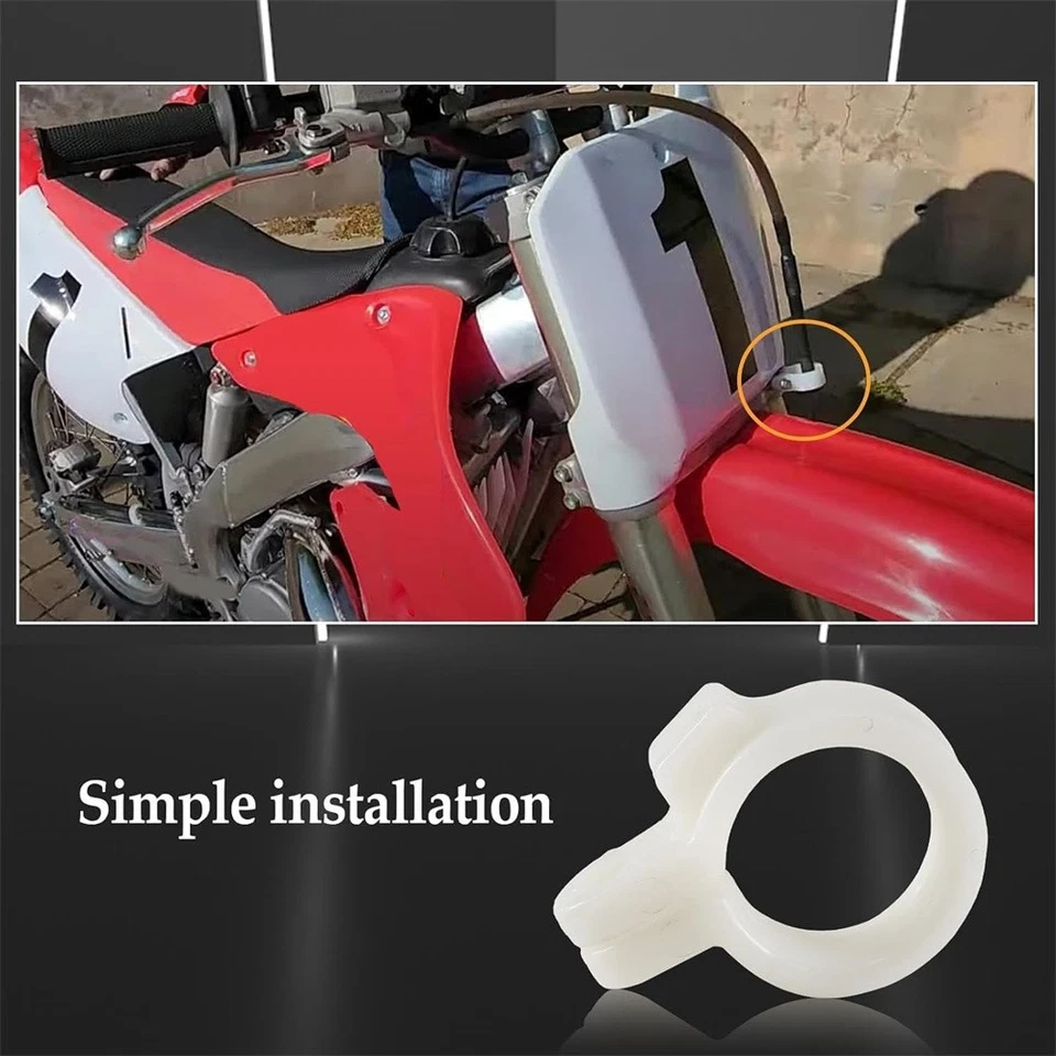 1x For Honda CR125R 1989-2007 CR250R 1988-2007 Brake Cable Line Hose Clamp Guide - Image 4 of 4