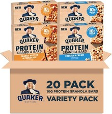 Protein Granola Bars, 2 Flavor Variety Pa, Protein, Bars, 20ct
