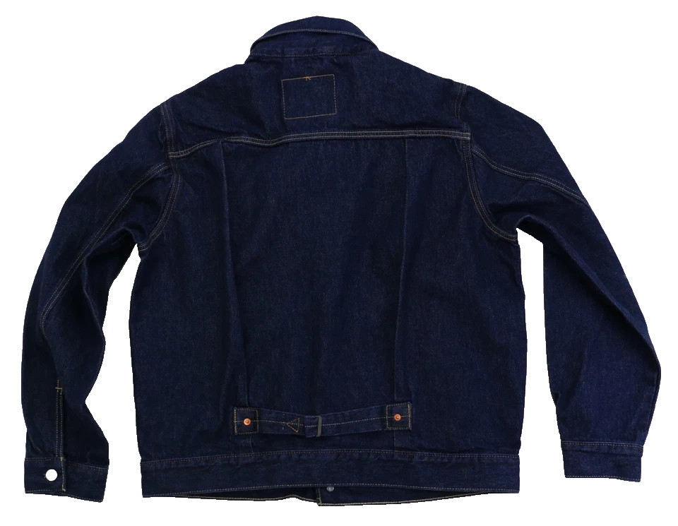 Levi's Type 1 Denim Jacket Selvedge Trucker 100% Cotton Men's Size M One Premium