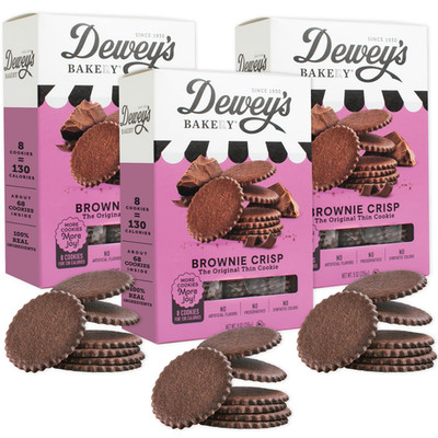Brownie Crisp Moravian Cookie Thins, Bakery Fresh with Real Simple Ingredients, 