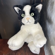 VTG Russ International Cat Plush Tuxedo 47660