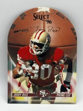 1996 Select Jerry Rice #5 Prime Cuts /1996 49ers HOF