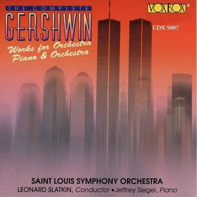 Gershwin: The Complete Works for Orchestra, Piano  Orchestra - Audio CD - GOOD