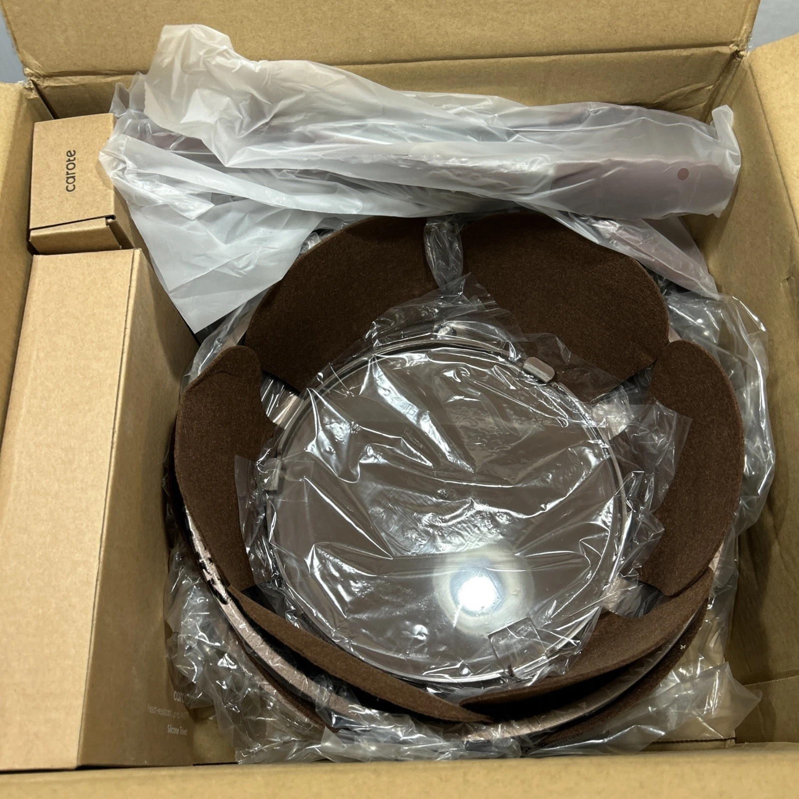 CAROTE 27 Pcs Pots and Pans Set, Nonstick Cookware Sets, In Coffee Color