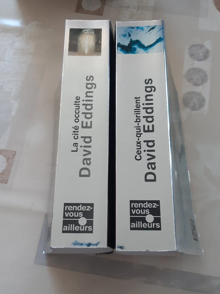 Lot 2 romans - David Eddings - Ceux qui brillent / La cité occulte - Photo 3/3