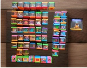 Fisher Price Incrediblock / 60 Blocks / LOT - EUC