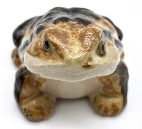 Vintage Otagiri OMC Ceramic Porcelain Toad Frog Hirado Style Made in Japan - Picture 2 of 8
