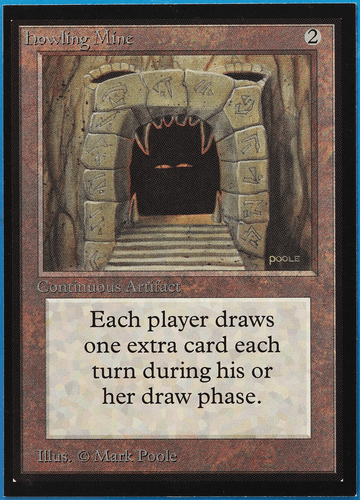 Howling Mine Collectors' Edition NM Artifact Rare MTG CARD (ID# 504048) ABUGames - Picture 1 of 2