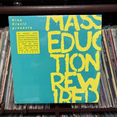 St. Vincent: Nina Kraviz Presents Masseduction Rewired Vinyl- NEW/ SEALED